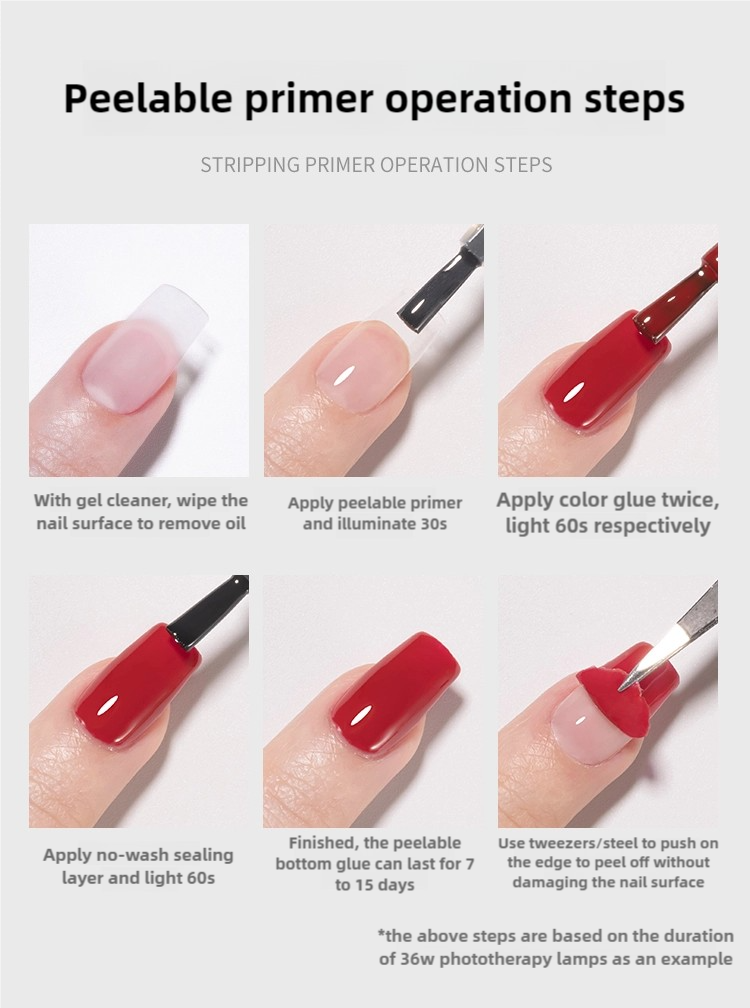 Guilt-Free Peel Off Base